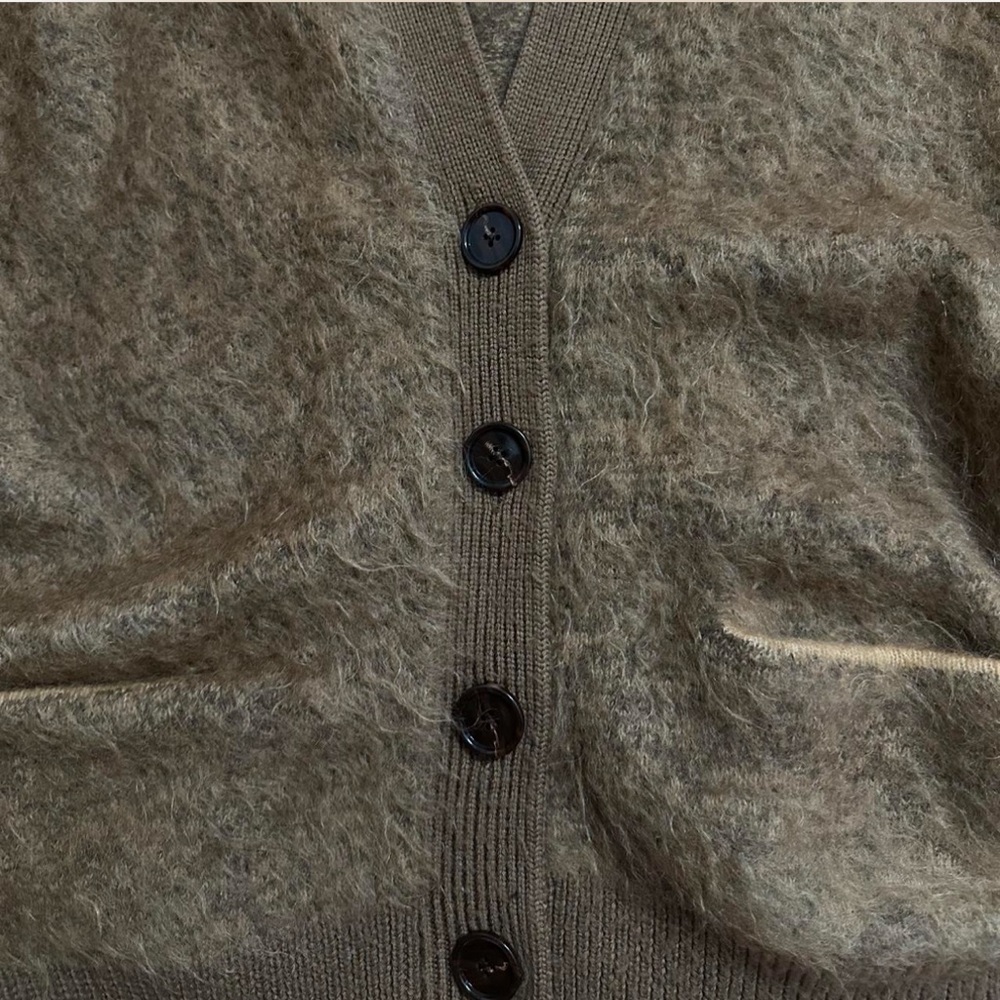 ACNE STUDIOS Rives Mohair Cardigan - Picture 9 of 9